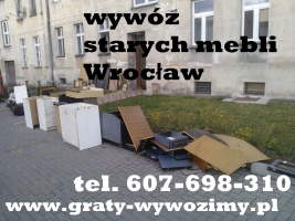 wywóz kanap,wersalek,segmentów,meblościanek,starych mebli Wrocław